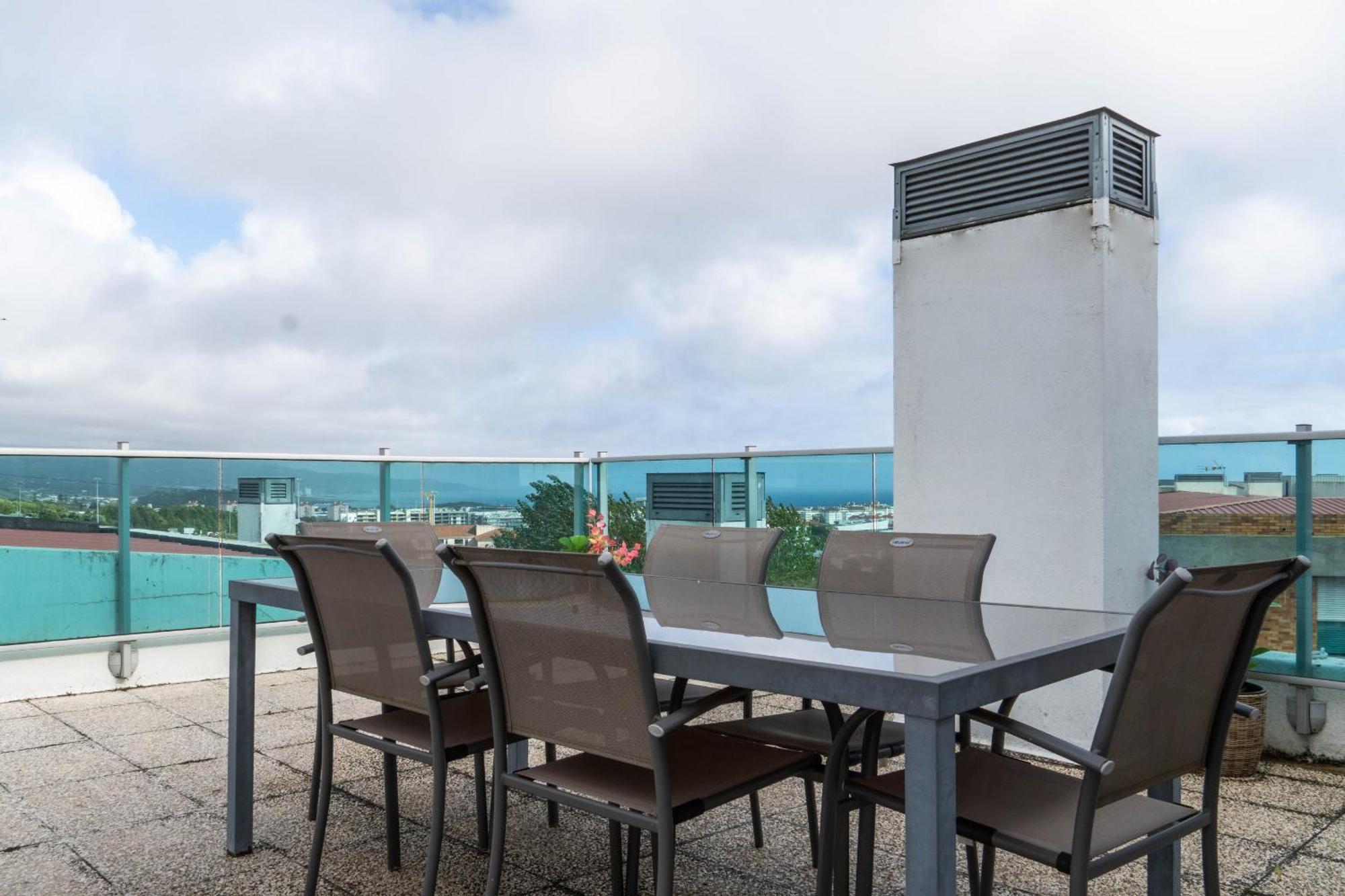 Rooftop Terrace Apartment Pdl Πόντα Ντελγκάντα Εξωτερικό φωτογραφία